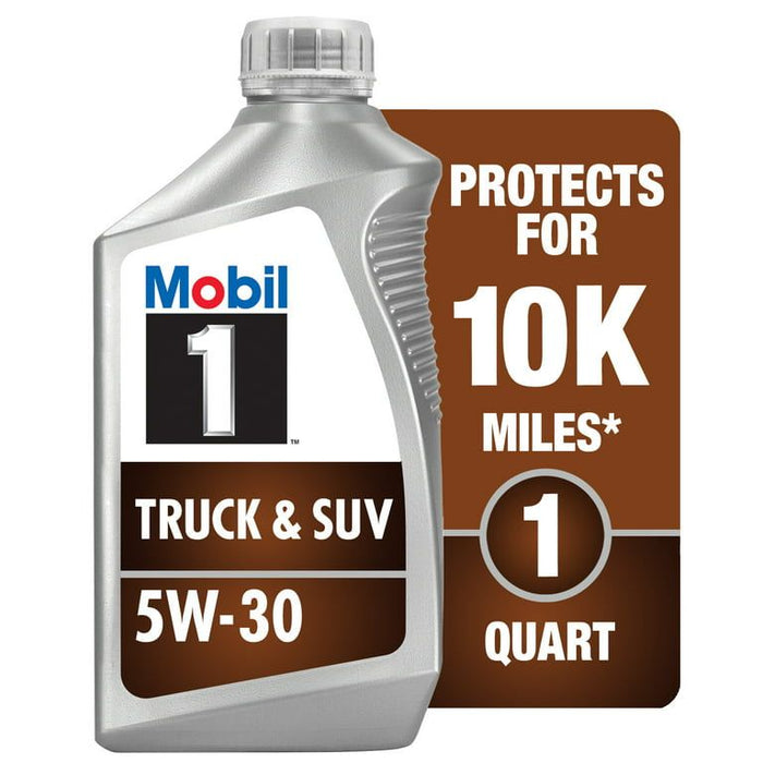 Mobil 1 Truck & SUV Full Synthetic Motor Oil 5W-30, 1 qt