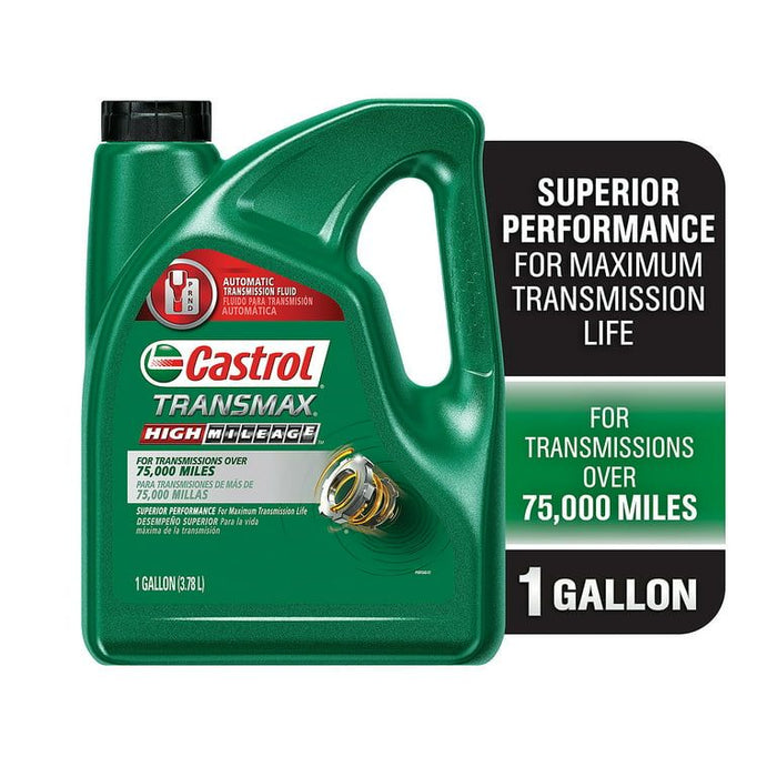 Castrol Transmax High Mileage Automatic Transmission Fluid, 1 Gallon