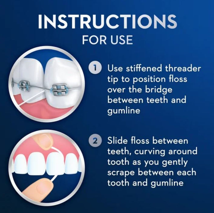 Oral-B Threader Floss, 30 Count