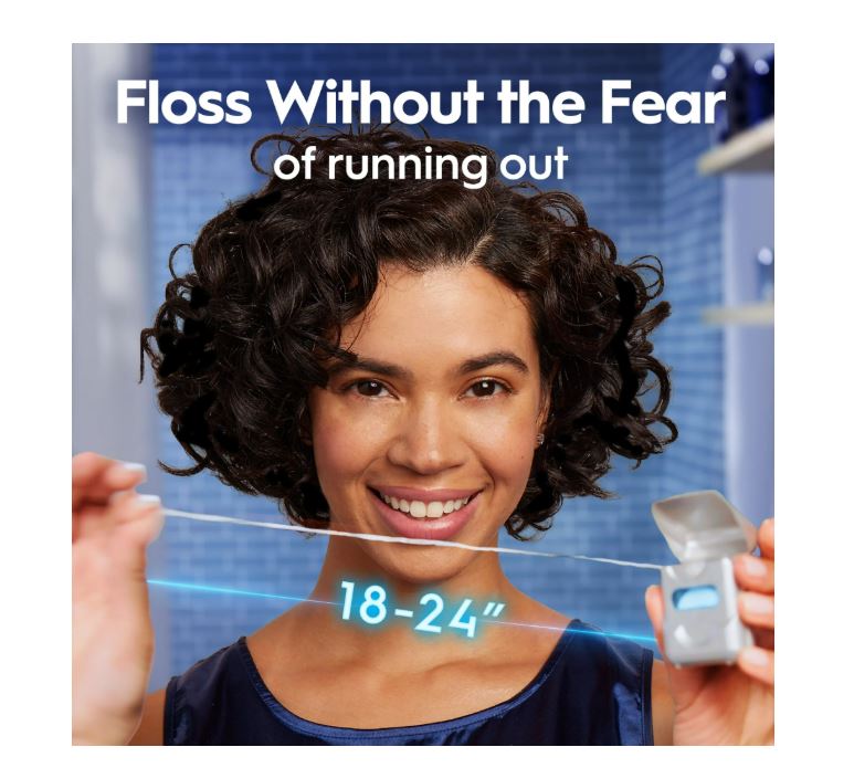 Oral-B Glide Comfort Plus Dental Floss, Extra Soft, Value 2 Pack (40m Each)