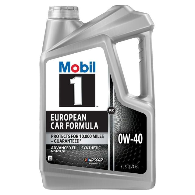 Mobil 1 FS European Car Formula Full Synthetic Motor Oil 0W-40, 5 qt (3 Pack)