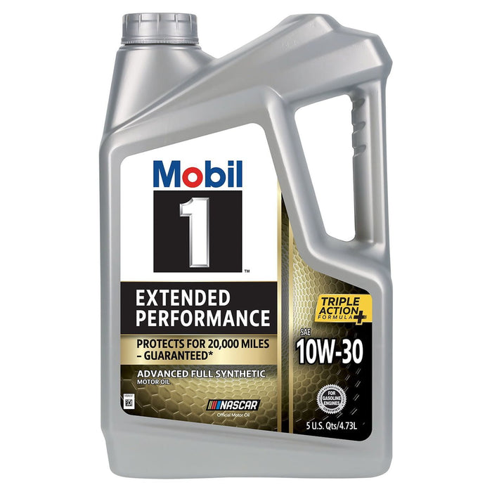 Mobil 1 Extended Performance Full Synthetic Motor Oil 10W-30, 5 qt (3 Pack)