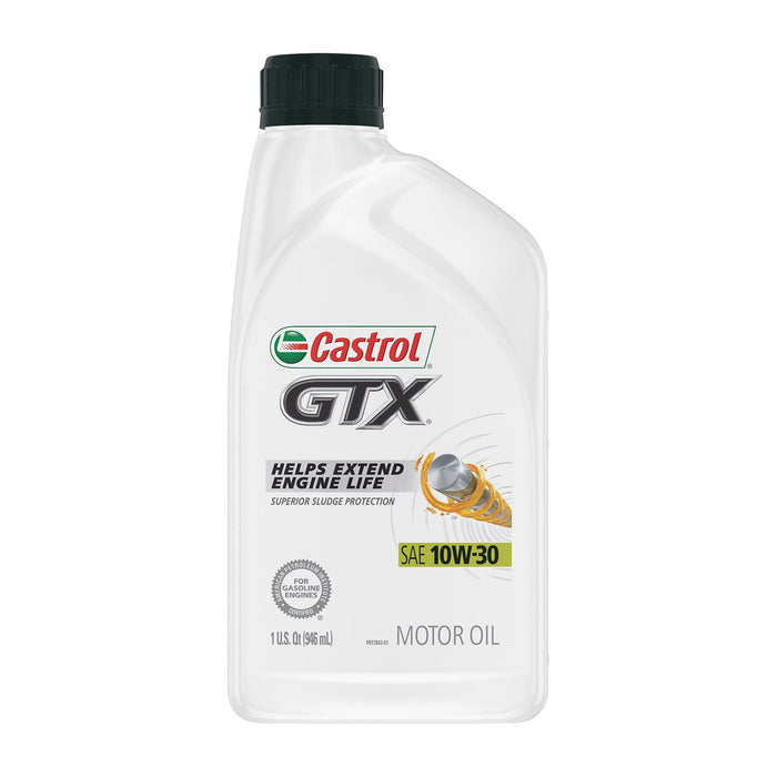 Castrol GTX 10W-30 Conventional Motor Oil, 1 Quart