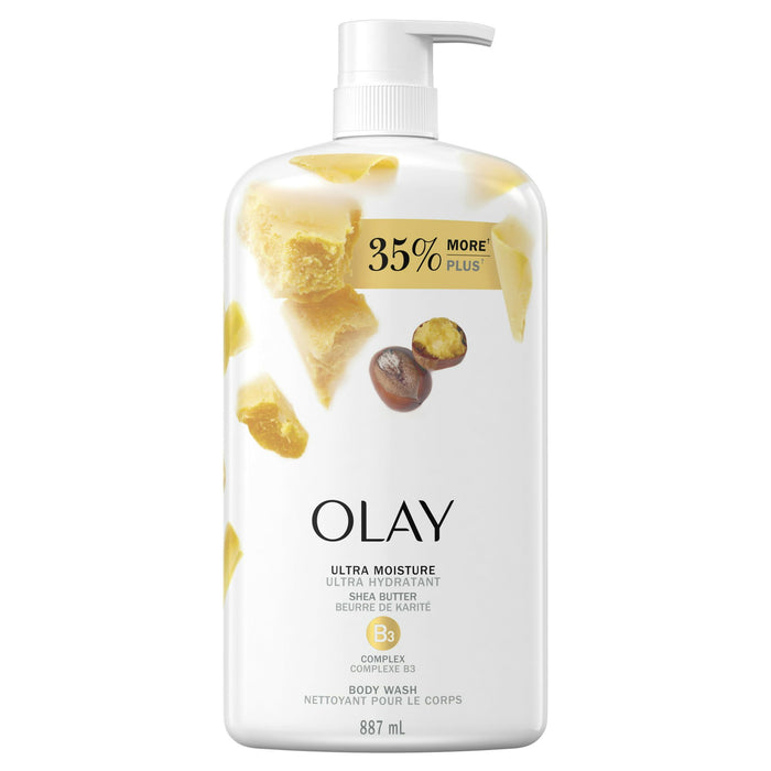 Olay Ultra Moisture Body Wash with Shea Butter, 30 fl oz