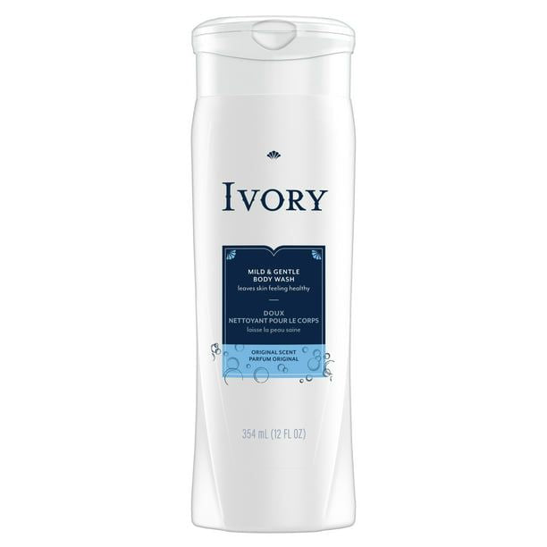 Ivory Mild & Gentle Body Wash, Original Scent, 12 oz