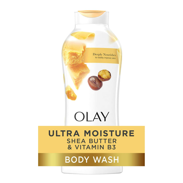 Olay Ultra Moisture Body Wash with Shea Butter, 22 fl oz