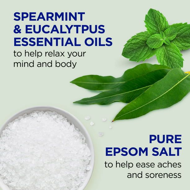 Dr Teal's Body Wash with Pure Epsom Salt, Relax & Relief with Eucalyptus & Spearmint, 24 fl oz