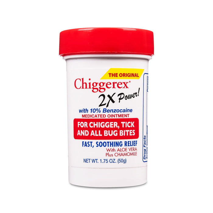 Chiggerex First Aid Medicated Ointment for Chiggers and Bug Bites, 1.75 oz