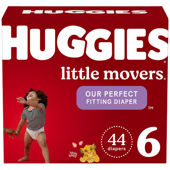 Huggies Little Movers Baby Diapers Size 6; 44 Count