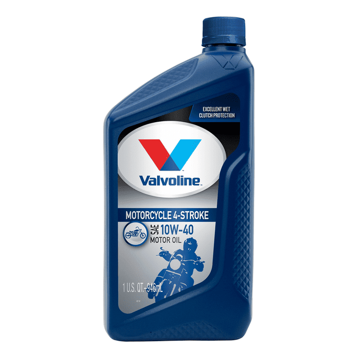 Valvoline 4-Stroke Motorcycle 10W-40 Conventional Motor Oil 1 QT