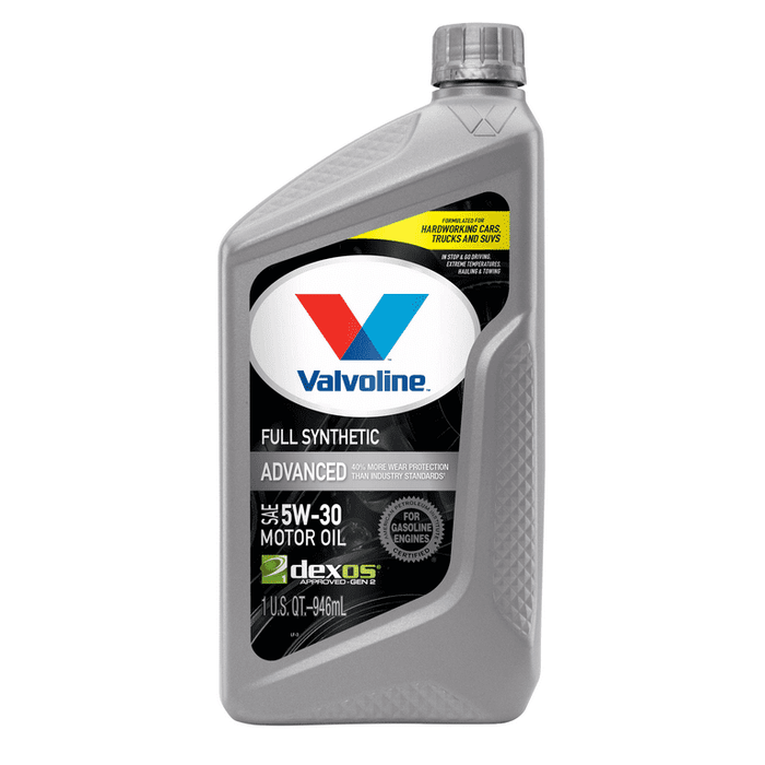 Valvoline Advanced Full Synthetic 5W-30 Motor Oil 1 QT