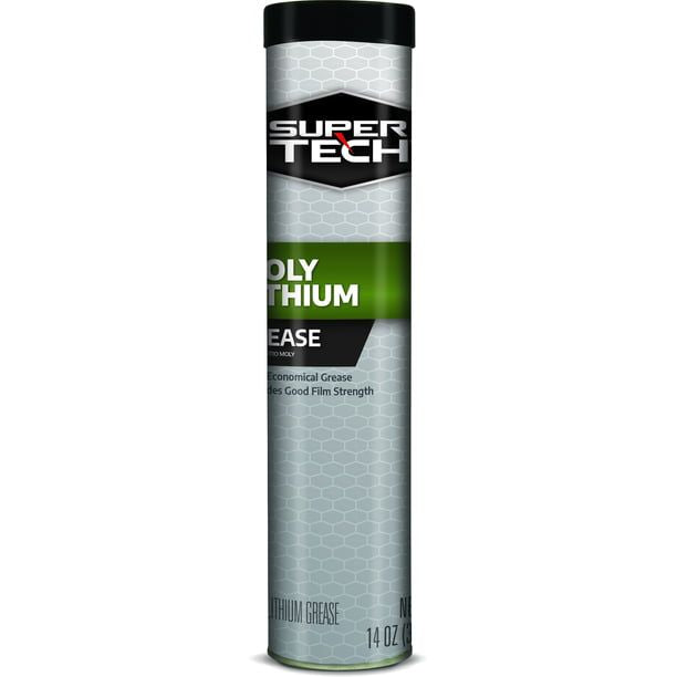 Super Tech Moly-Lithium Extreme Pressure Grease, 14 oz Tube