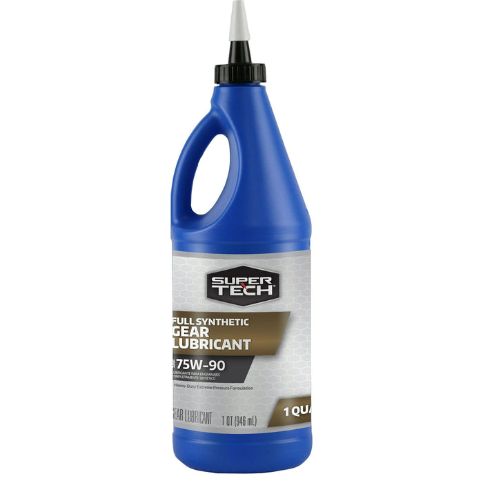 Super Tech Full Synthetic Gear Lubricant SAE 75W-90, 1 Quart