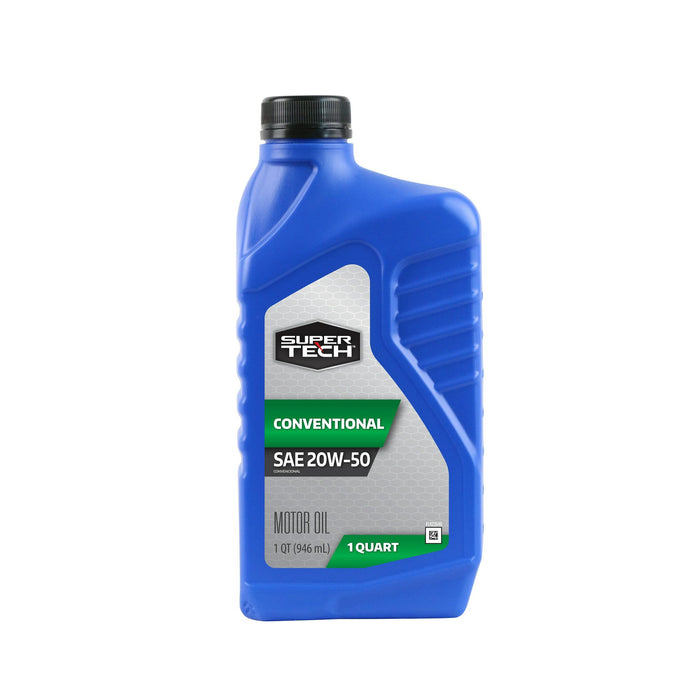 Super Tech Conventional SAE 20W-50 Motor Oil, 1 Quart