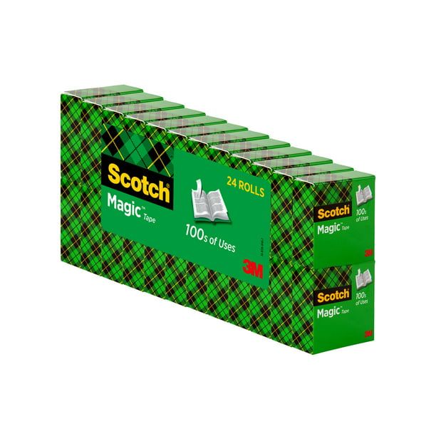 Scotch Magic Tape Value Pack 3/4" x 1000 in., 24 Boxes