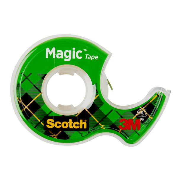 Scotch Magic Tape, 3/4 in. x 500 in., 1 Dispenser/Pack