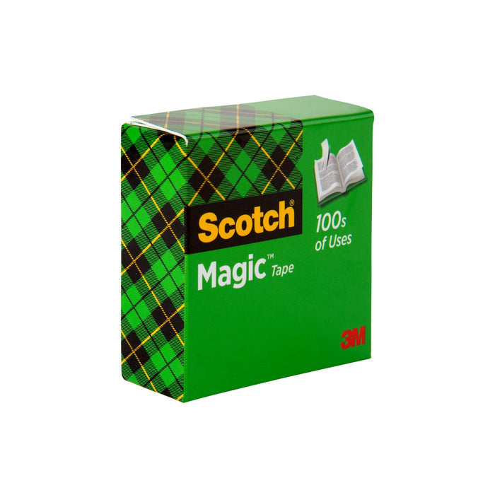 Scotch Magic Tape, 1 in. x 1,296 in., 1 Box/Pack