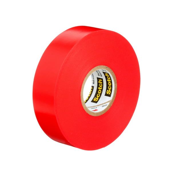 3M Scotch #35 Electrical Tape, Red, 0.75 in. x 66 ft