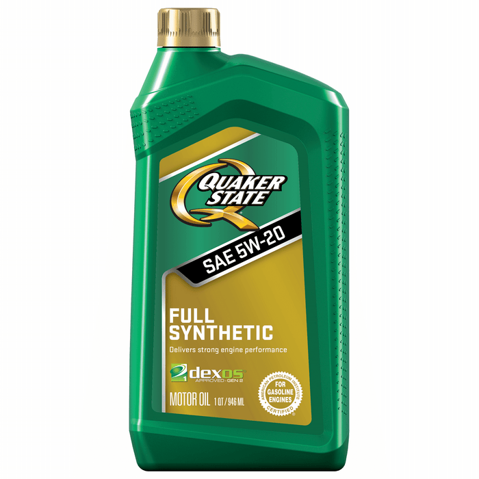 Quaker State Full Synthetic 5W-20 Motor Oil, 1-Quart