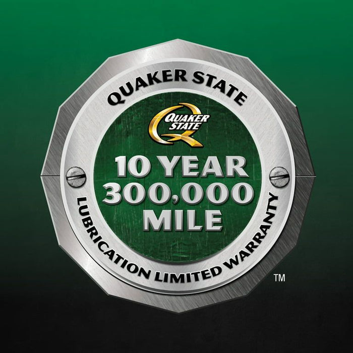 Quaker State High Mileage 10W-30 Synthetic Blend Motor Oil, 5 Quart