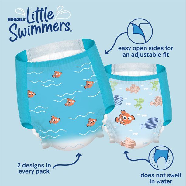 Huggies Little Swimmers Swim Diapers Size 4; Medium; Count 18