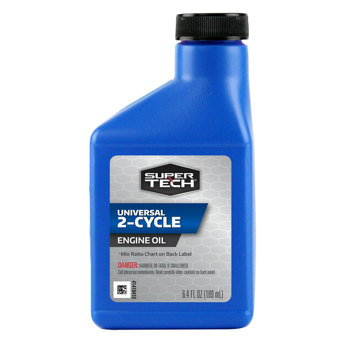 Super Tech Universal 2-Cycle Engine Oil, 6.4 oz bottle