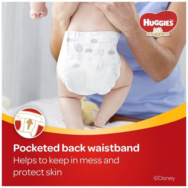 Huggies Little Snugglers Baby Diapers Size 1; Count 76