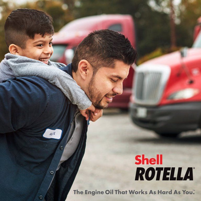 Shell Rotella T1 SAE 30 Conventional Heavy Duty Diesel Motor Oil, 1 Gallon, 3-Pack (API CF-2, CF)