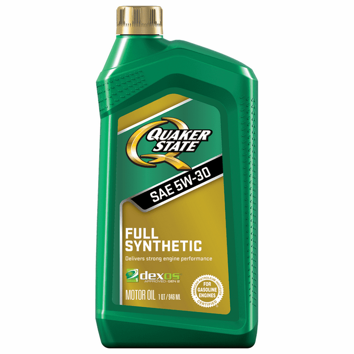 Quaker State Full Synthetic 5W-30 Motor Oil, 1-Quart