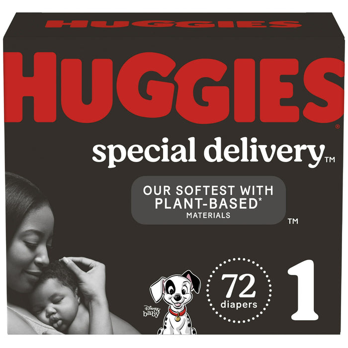 Huggies Special Delivery Hypoallergenic Baby Diapers Size 1; 72 Count