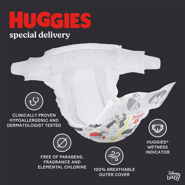 Huggies Special Delivery Hypoallergenic Baby Diapers Size 1; 72 Count