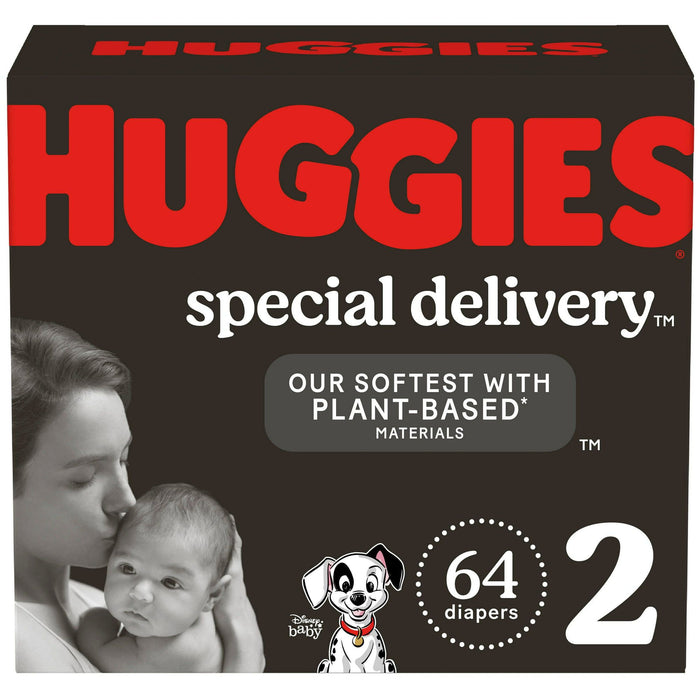 Huggies Special Delivery Hypoallergenic Baby Diapers Size 2; 64 Count