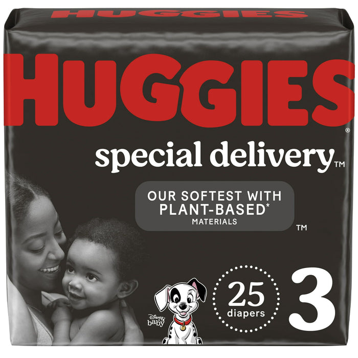 Huggies Special Delivery Hypoallergenic Baby Diapers Size 3; 25 Count