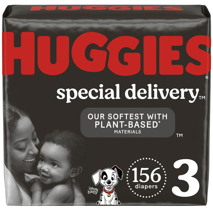 Huggies Special Delivery Hypoallergenic Baby Diapers Size 3; 156 Count