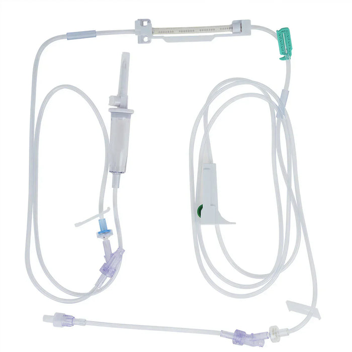 Universal Pump IV Administration Set with CARESITE Needle-Free Connector, Case of 24