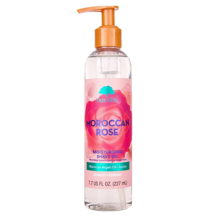 Tree Hut Bare Moisturizing Shave Oil - Moroccan Rose, 7.7 Fl Oz