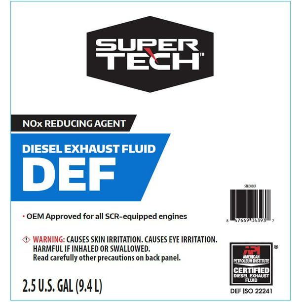 Super Tech Diesel Exhaust Fluid, 2.5 Gallon