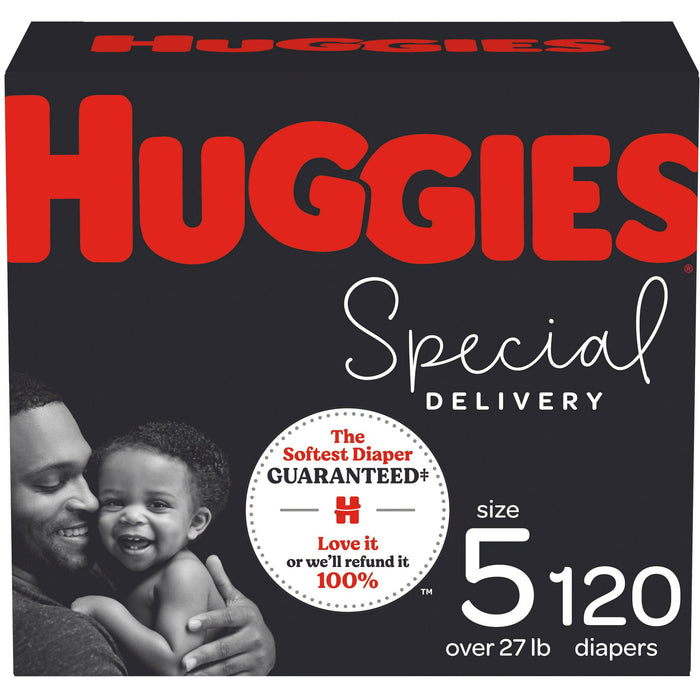 Huggies Special Delivery Hypoallergenic Baby Diapers Size 5; 120 Count