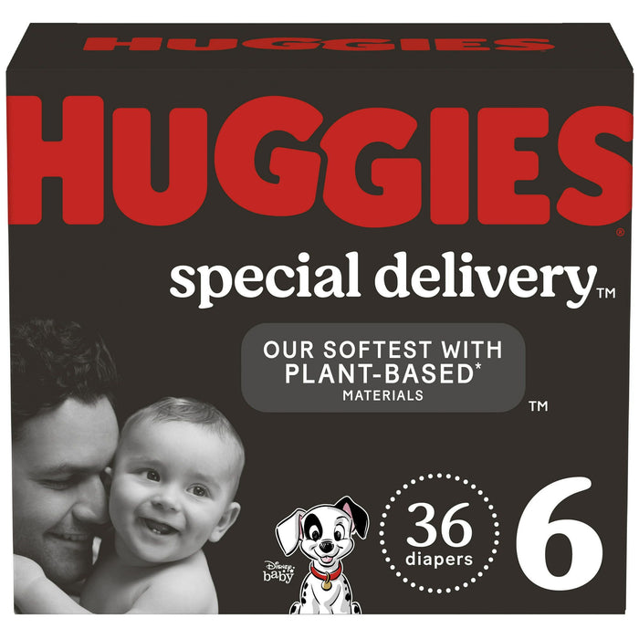 Huggies Special Delivery Hypoallergenic Baby Diapers Size 6; 36 Count