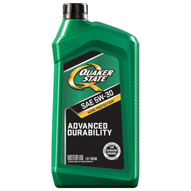 Quaker State Conventional Synthetic Blend 5W-30 Motor Oil, 1 Quart