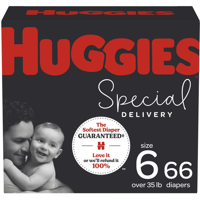 Huggies Special Delivery Hypoallergenic Baby Diapers Size 6; 66 Count