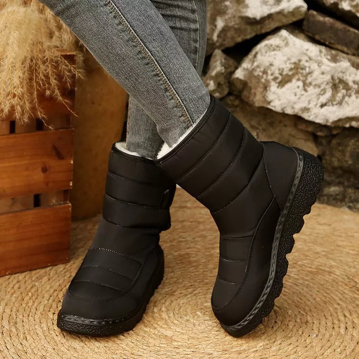 Warm Padded Waterproof Snow Boots