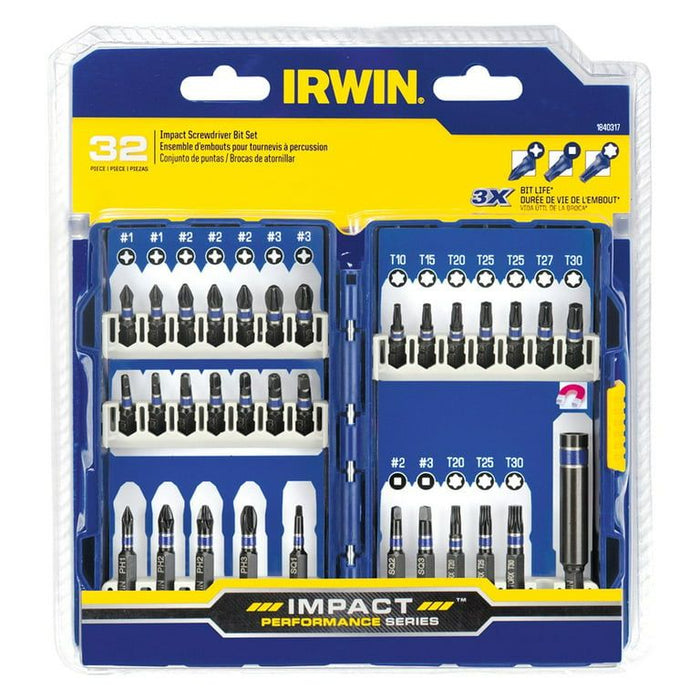 IRWIN 1840317 - 32-Piece Impact Fastener Drive Set