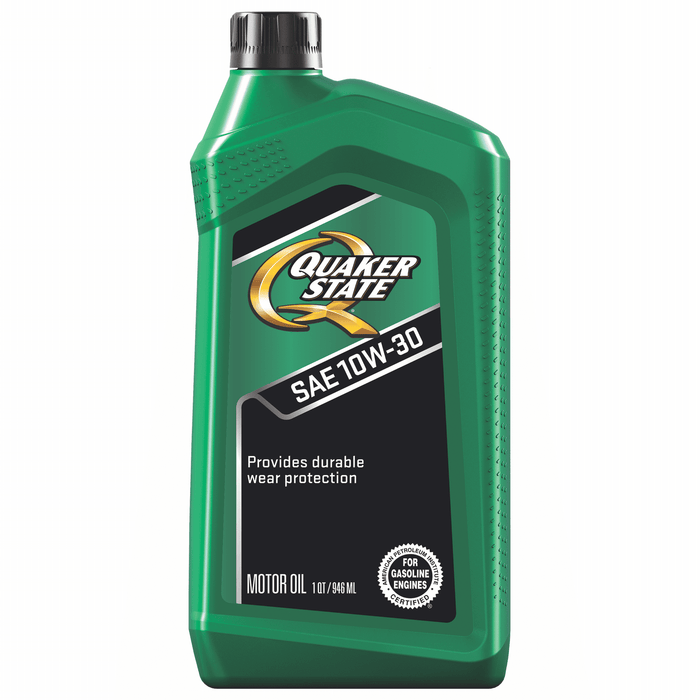 Quaker State Conventional Synthetic Blend 10W-30 Motor Oil, 1 Quart