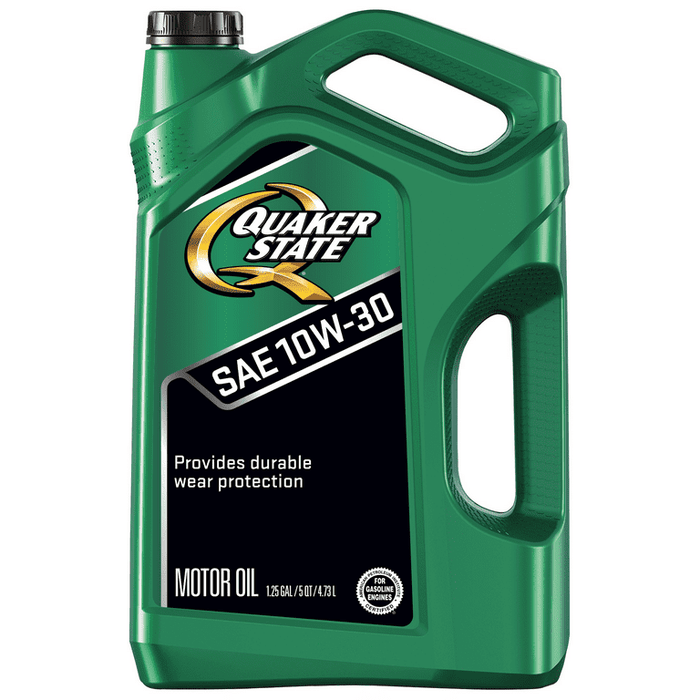 Quaker State Conventional Synthetic Blend 10W-30 Motor Oil, 5 Quart