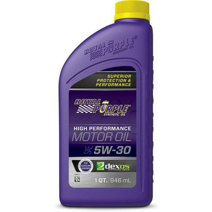 Royal Purple High Performance Motor Oil 5W-30 Premium Synthetic Motor Oil, 1 Quart