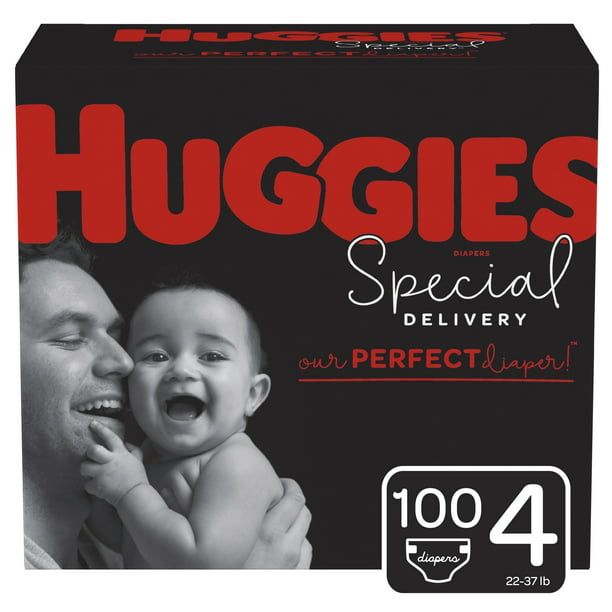 Huggies Special Delivery Hypoallergenic Baby Diapers Size 4; Count 100