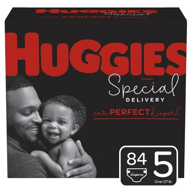 Huggies Special Delivery Hypoallergenic Baby Diapers Size 5; Count 84