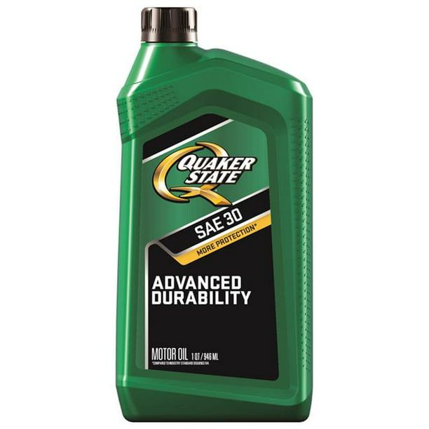 Quaker State Conventional 30W HD Motor Oil, 1 Quart