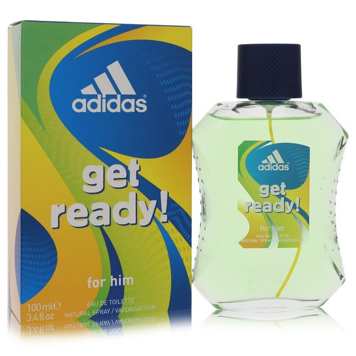 Adidas Get Ready Eau de Toilette Spray 3.4 oz for Men